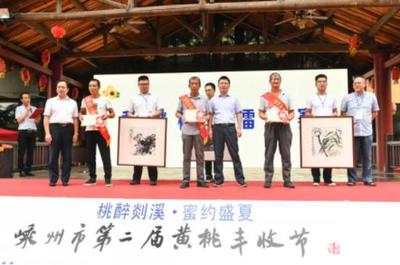 桃醉剡溪，蜜約盛夏 嵊州第二屆黃桃豐收節暨文藝創作匯演啟幕